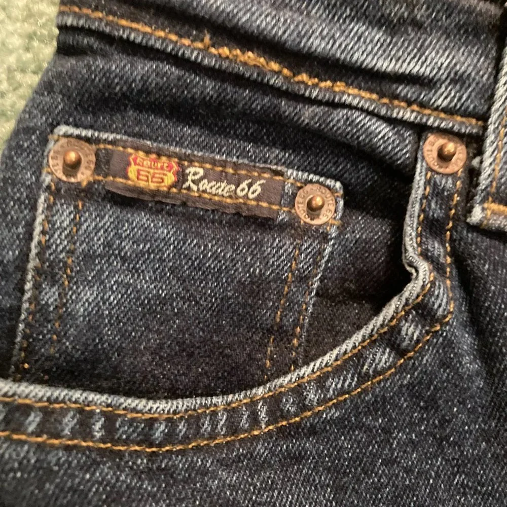NWOT Vintage Route 66 Stretch Fit High Rise Denim Jeans Size 13/14 (#1)